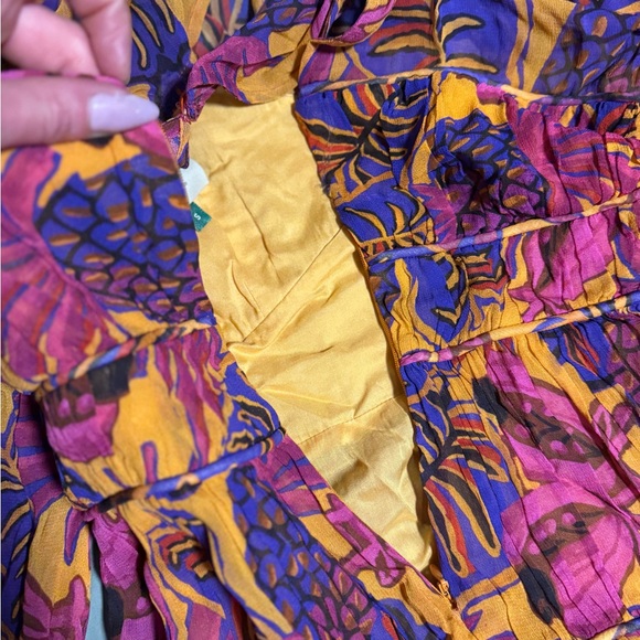 Farm Rio NWT Ruffled Corseted mini Dress 😍 - Picture 11 of 13